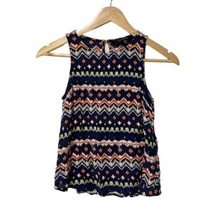 FUN2FUN Xiomara Crew Neck Top Size S